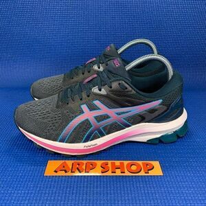 7- ASICS GEL-1000 10 Women`s Size  7.5 - Navy Blue/Purple Running Shoes 1012A878
